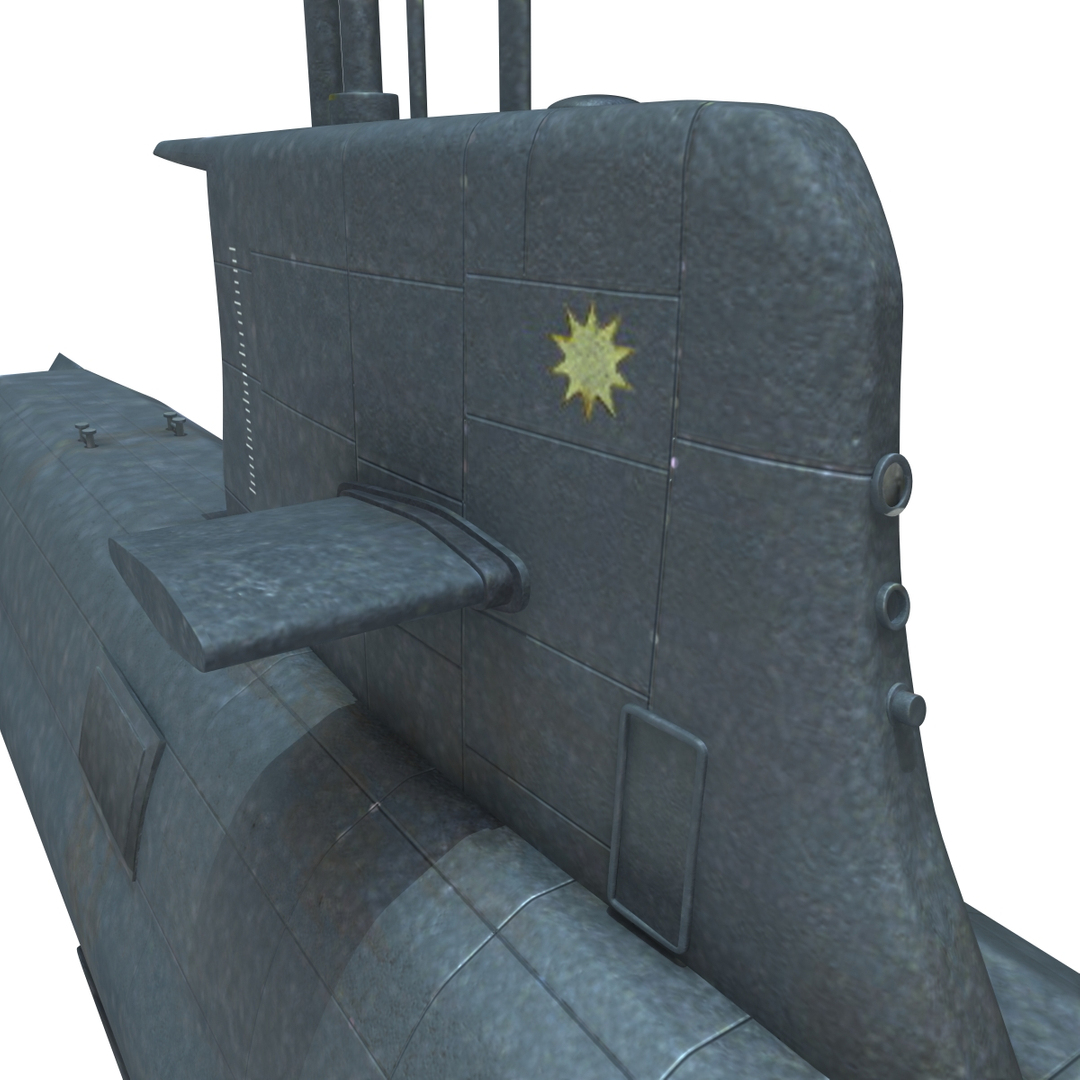 collins class submarine 3d lwo