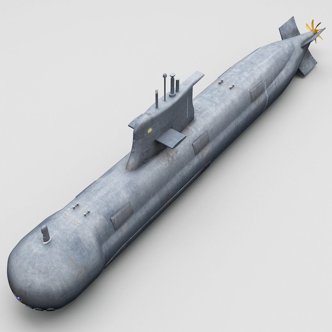 collins class submarine 3d lwo