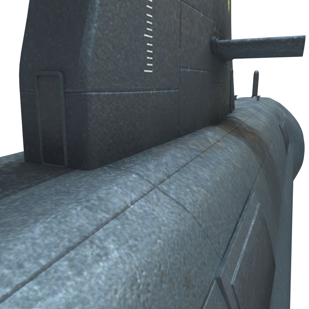 collins class submarine 3d lwo