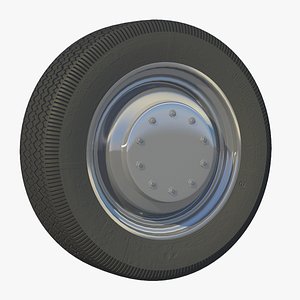 3d wheel truck rim model