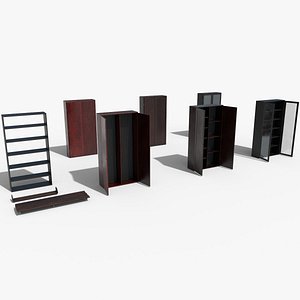 Set of Old Soviet Cabinets