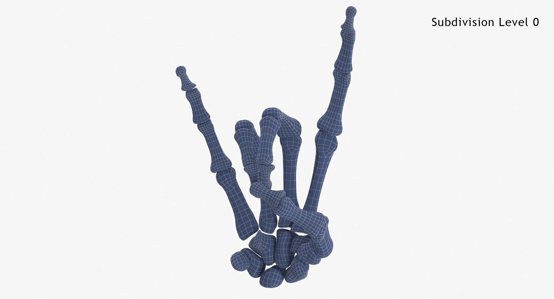 3D human hand bones rock model https://p.turbosquid.com/ts-thumb/b7/E2ZxA6/tsR2zxuM/human_hand_bones_rock_sign_wsubdiv0_0001/jpg/1597909967/1920x1080/fit_q87/3aaf36a6a9f2edc24344f50c7724b5c6079b35c3/human_hand_bones_rock_sign_wsubdiv0_0001.jpg