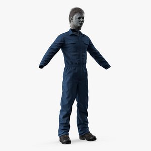 Michael Myers Horror Costume with Mask