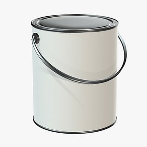 paint tin 3D model