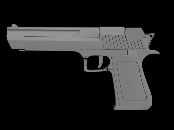 3d model desert eagle