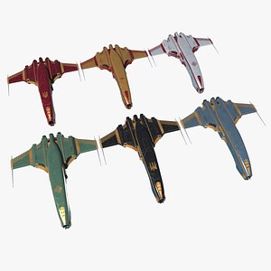 Spaceship Dagger Type 1 Merged Pack 1