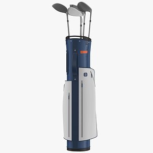 3D model Golf Bag 01