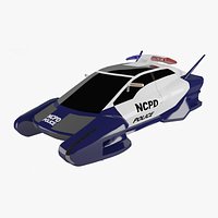 Flying Police Car