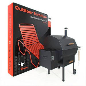 3d model furniture outdoor