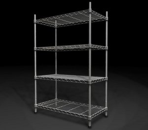 3d Wire Rack Model