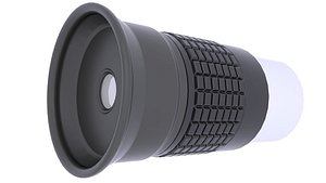 telescope scope eyepiece 3D model