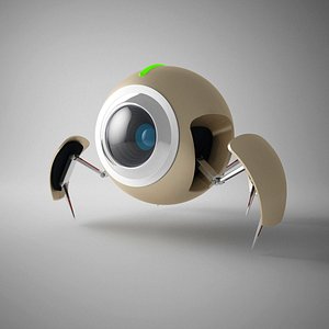 3d model of bug robot