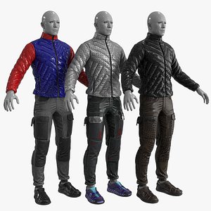 Fashion Collection Clothes 3D