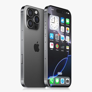 Apple iPhone 16 pro v1 3D model