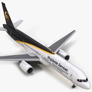 Boeing 757-200 UPS Airlines 3D Model