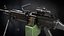 M249 AAA Game Ready PBR Low-poly modèle 3D