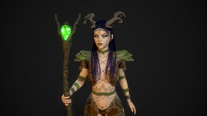 Forest Druid Girl