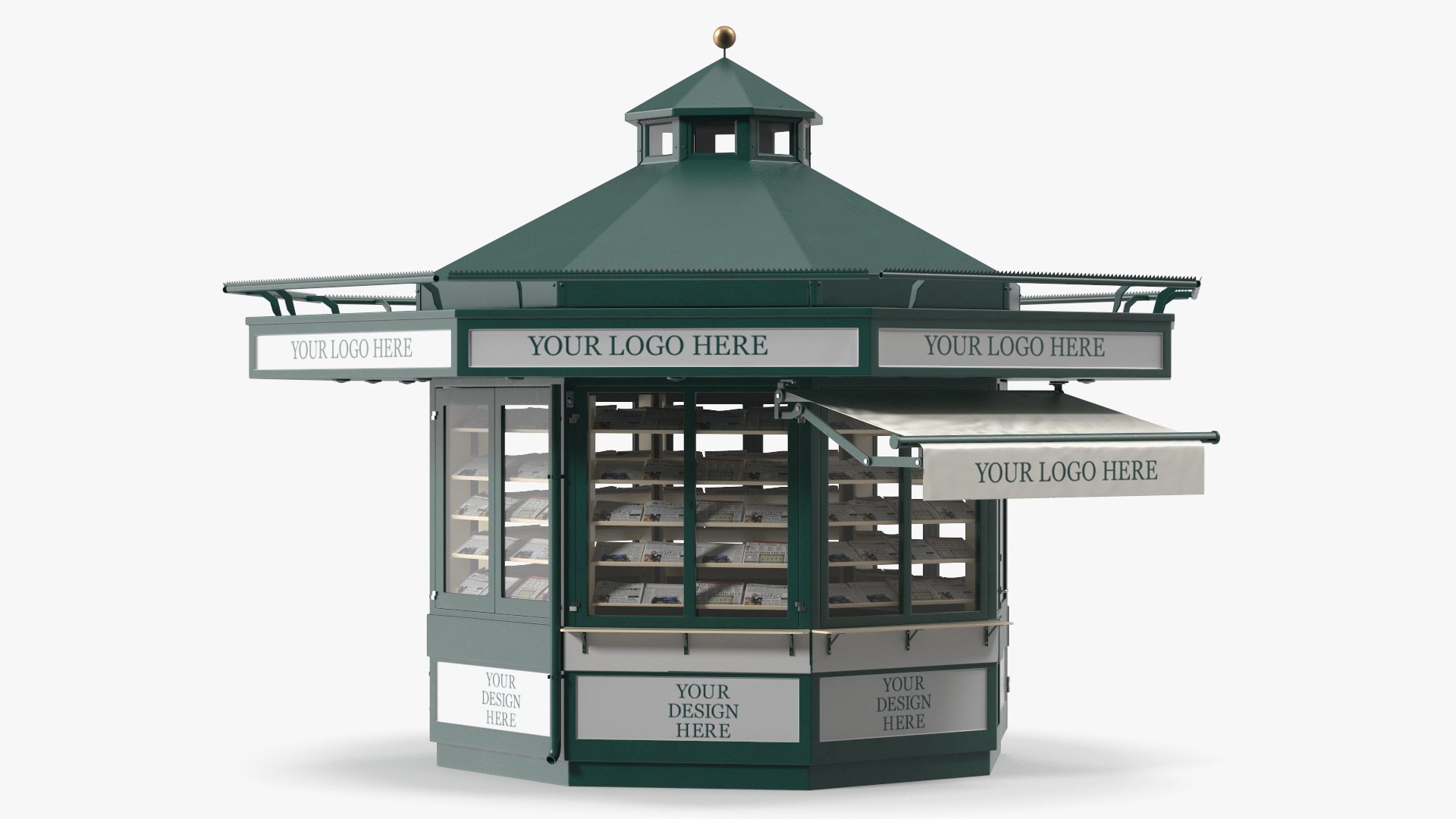 3D Newspaper Kiosk Green https://p.turbosquid.com/ts-thumb/b7/wLoXng/RJ/newspaperkioskgreenvray3dmodel011/jpg/1676603172/1920x1080/fit_q87/0998b040feabe2c24216503d25d3ef4938581cdd/newspaperkioskgreenvray3dmodel011.jpg