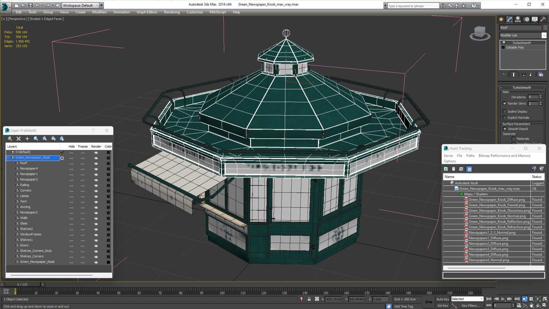 3D Newspaper Kiosk Green https://p.turbosquid.com/ts-thumb/b7/wLoXng/cx/newspaperkioskgreenvray3dmodel024/jpg/1676603214/1920x1080/fit_q87/6acbcaadd281c681d704737f344cf6194ebacd1b/newspaperkioskgreenvray3dmodel024.jpg