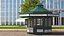 Newspaper Kiosk Green