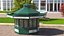 Newspaper Kiosk Green