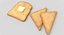 Toast And Butter Model 3D