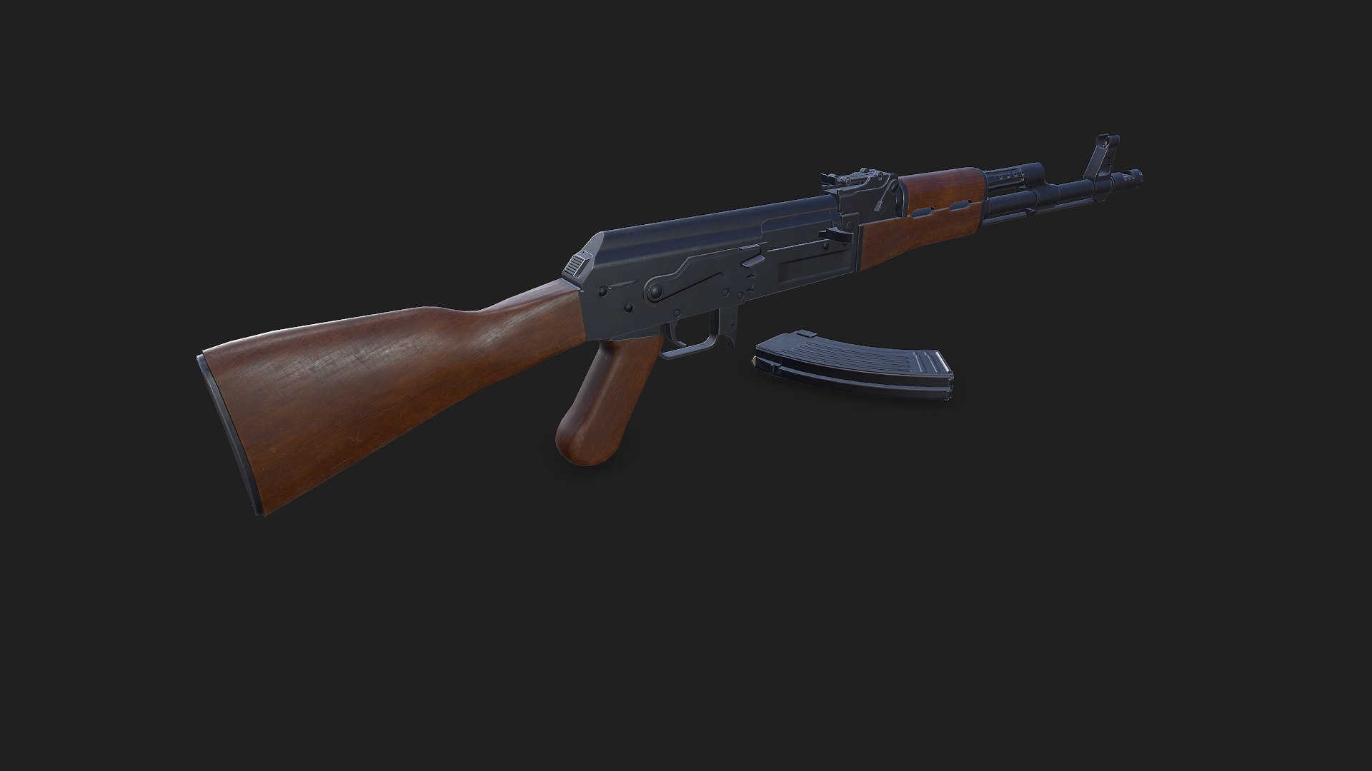 AK 47 Assault Rifle Low-poly PBR 3D https://p.turbosquid.com/ts-thumb/b8/4zkthR/Fn/screenshot006/png/1790823926/1920x1080/fit_q87/f18e153392292c14bdfac2d5a0d36b7bde80bcdc/screenshot006.jpg