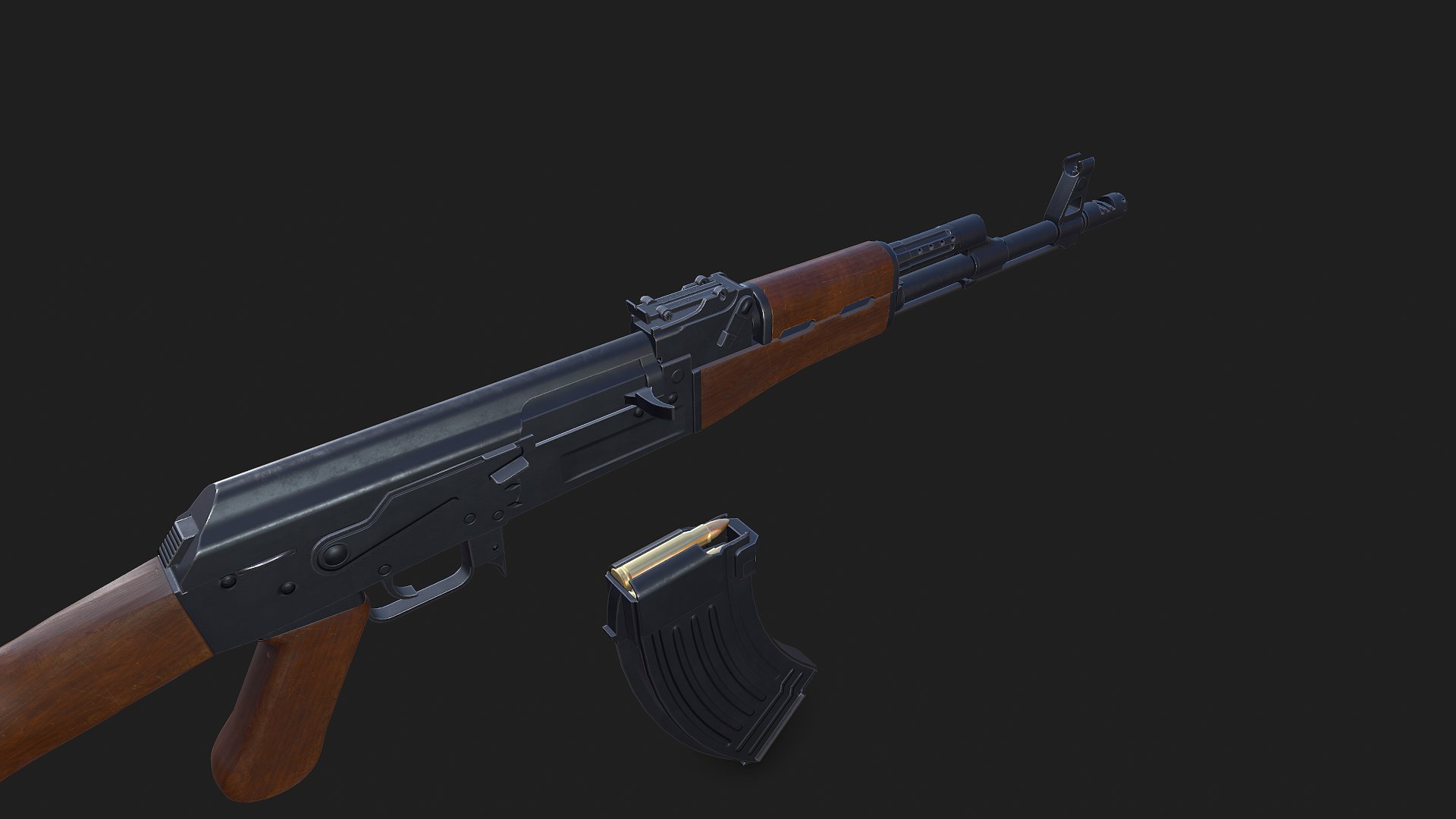 AK 47 Assault Rifle Low-poly PBR 3D https://p.turbosquid.com/ts-thumb/b8/4zkthR/ad/screenshot016/png/1790823938/1920x1080/fit_q87/45d68d324e10906ba5c3cbdc2daed484c7a6bc15/screenshot016.jpg