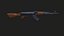 Fuzil de Assalto AK-47 Low-poly PBR