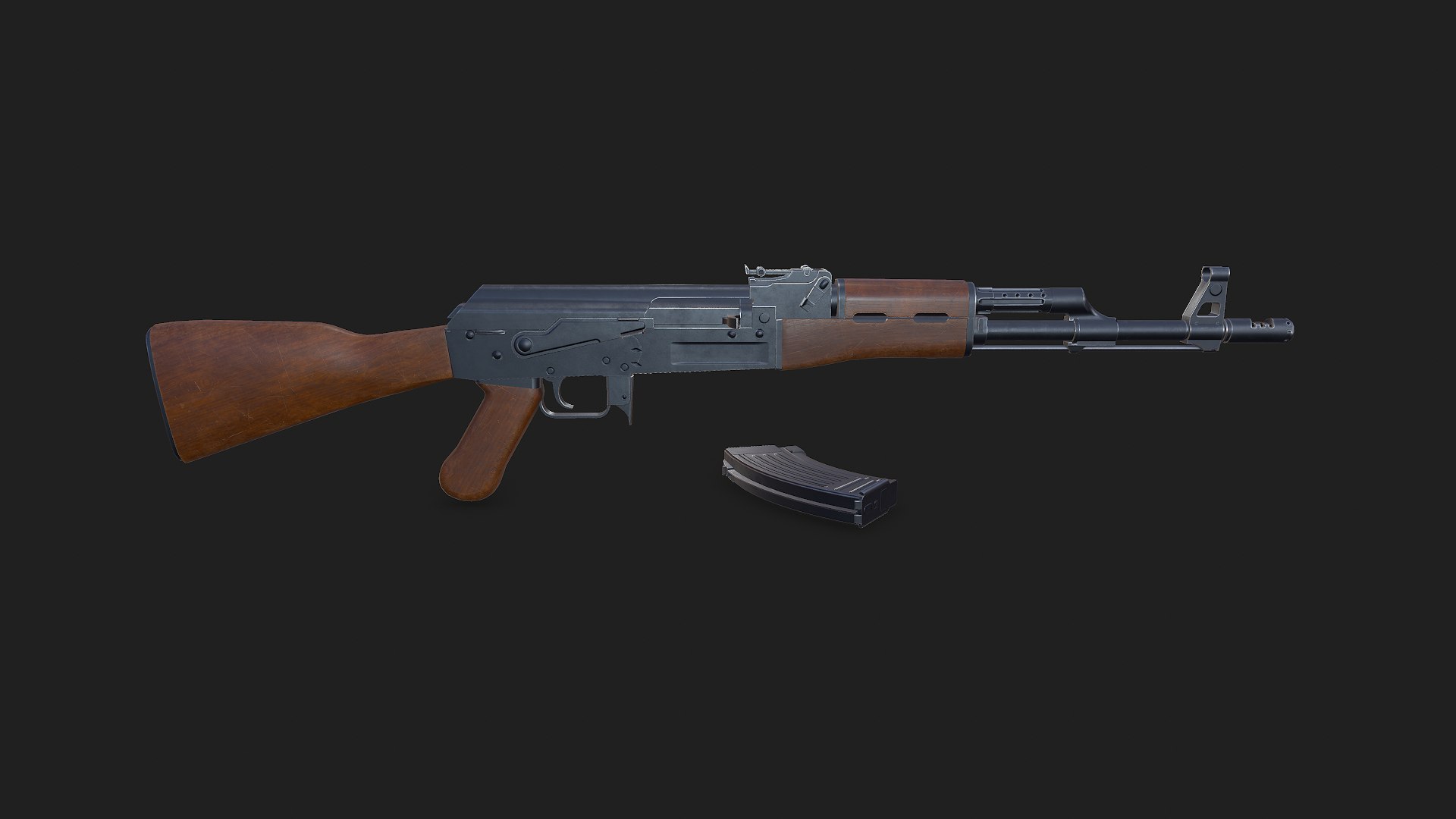 AK 47 Assault Rifle Low-poly PBR 3D https://p.turbosquid.com/ts-thumb/b8/4zkthR/wS/screenshot007/png/1790823927/1920x1080/fit_q87/5327f613e80559ef3c02120996d12ede7811c8ef/screenshot007.jpg