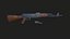 Fuzil de Assalto AK-47 Low-poly PBR