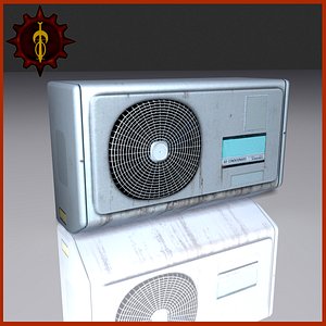 air conditioner 3d max