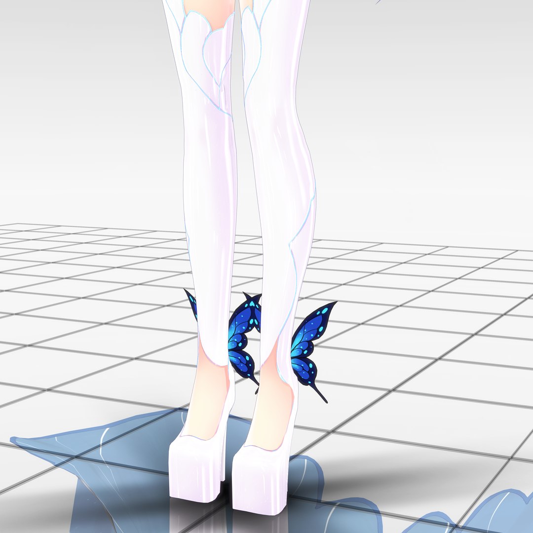 3D MMD Qian 3D Model - TurboSquid 2274400