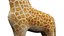 Giraffe – Statisches 3D-Modell – Realistische Proportionen – Saubere Topologie