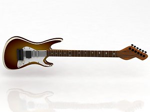 Electric Guitar 3D model