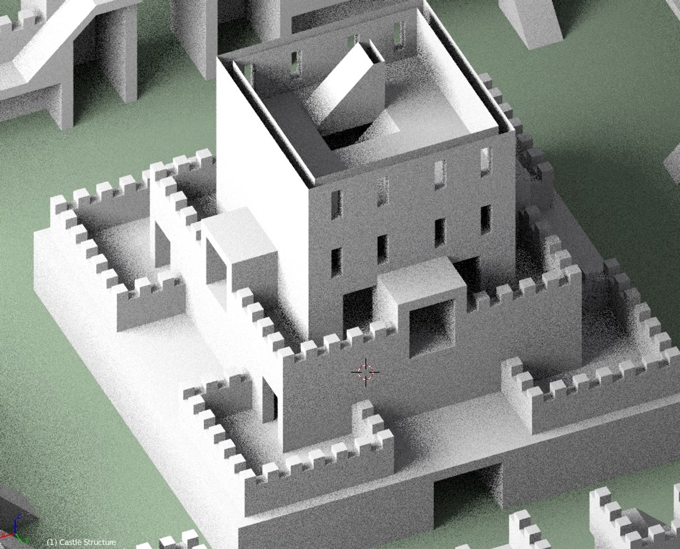3d Generic Castle Model