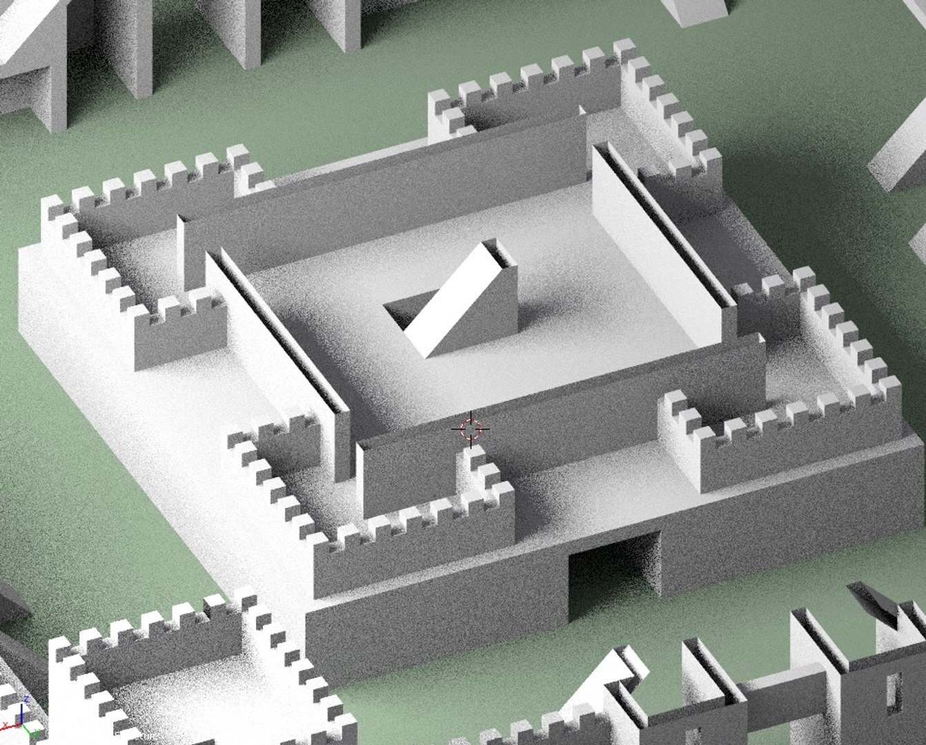3d Generic Castle Model