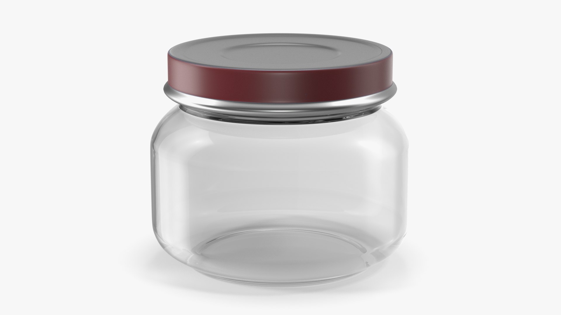 Baby Food Jar 71g Empty 3D model preview