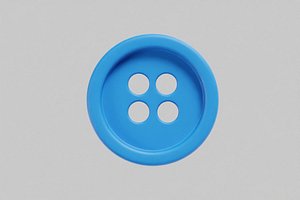 3D Clothing Button
