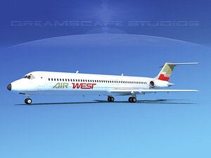 Douglas DC-9-50 Air West