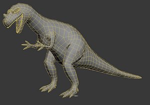 ceratosaurus million years bc 3D model