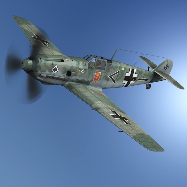 3D messerschmitt bf-109 - TurboSquid 1681912