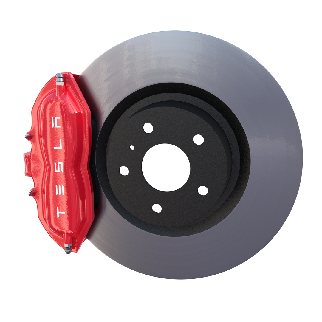 Tesla Brake 3d Model