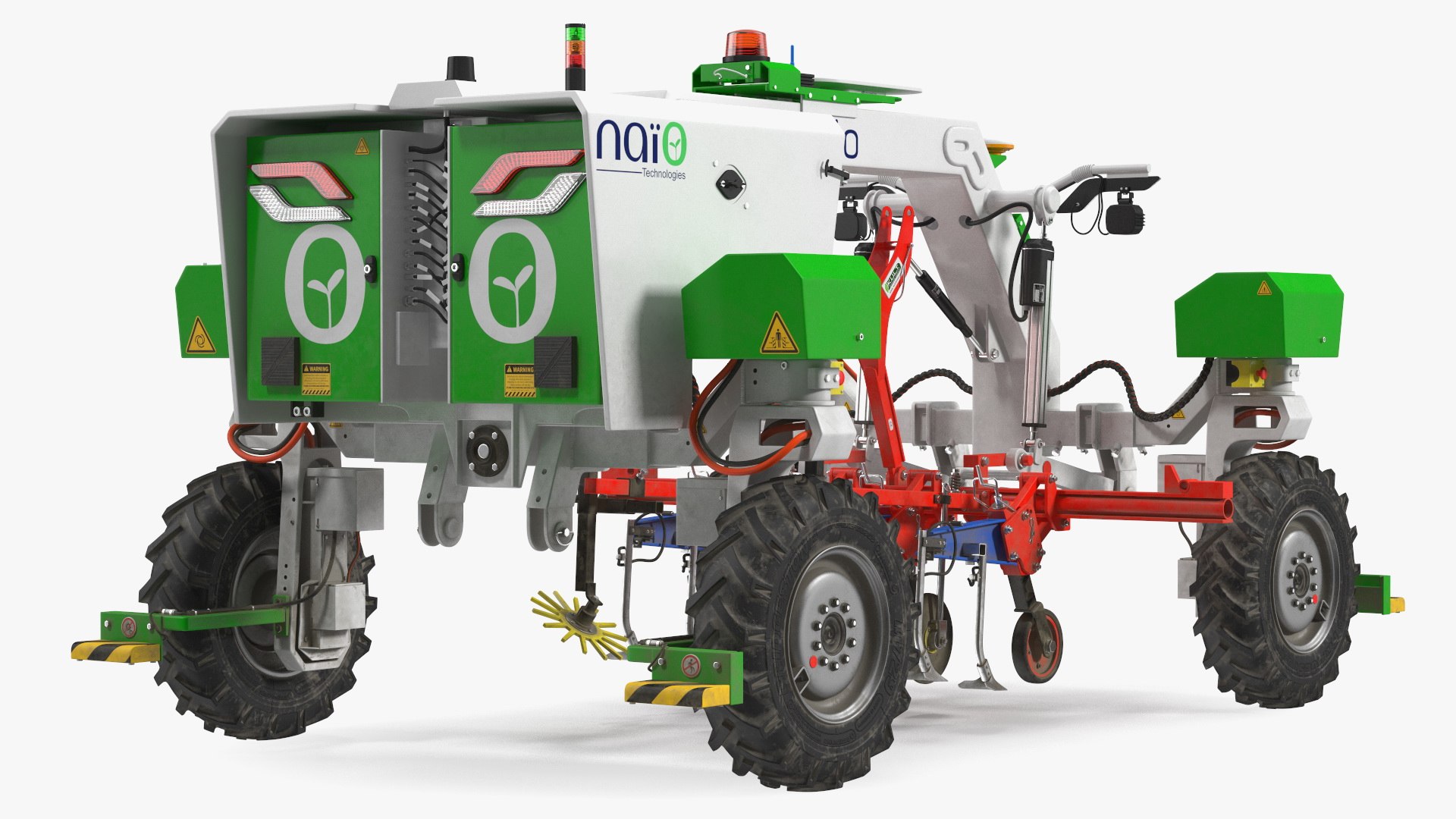Dusty Agriculture Robot Orio Naio 3D model preview