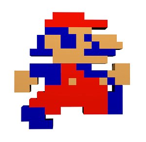 Mario Sprite - 8-bit, Jump