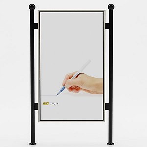 3d Model Advertising Panel