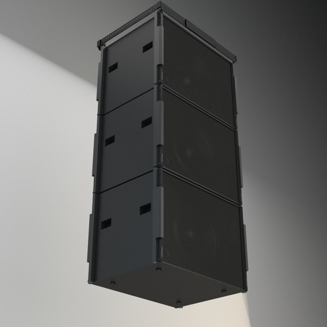 3D concert speaker array https://p.turbosquid.com/ts-thumb/b8/h0dyKZ/dJd0Bmsf/concert_speaker_3_010/jpg/1508970488/1920x1080/fit_q87/0d39f1f25be63a730d026585465bb13fd4c1a1a5/concert_speaker_3_010.jpg