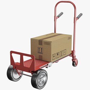 Red Hand Truck