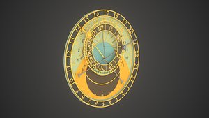 3D Astronomical Clock