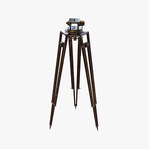 vintage tripod 3D model